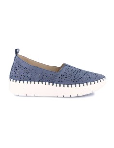Grunland Sili slipon laserata con zeppa